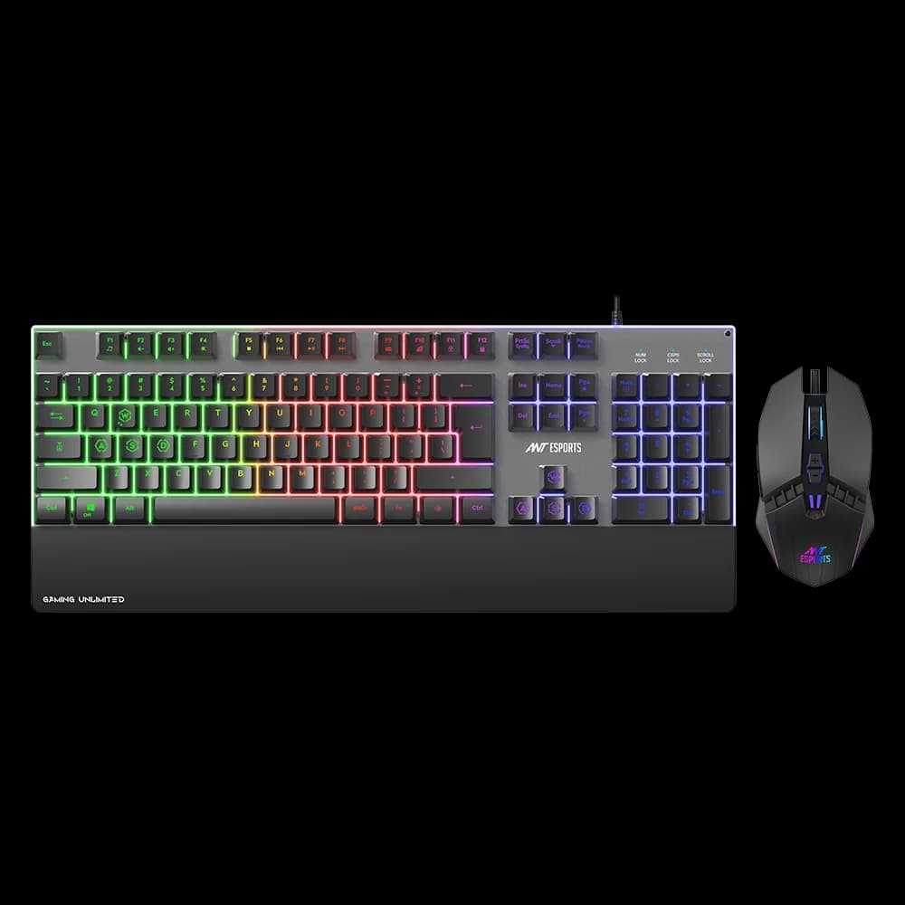 Ant Esports KM550 Wired Gaming Keyboard & Mouse combo - Black