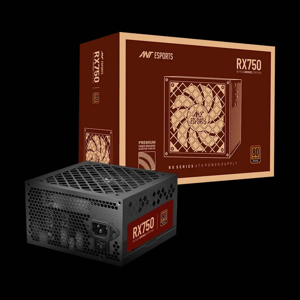 Ant Esports PSU RX750 80 Plus Bronze Full Modular Power Supply Unit
